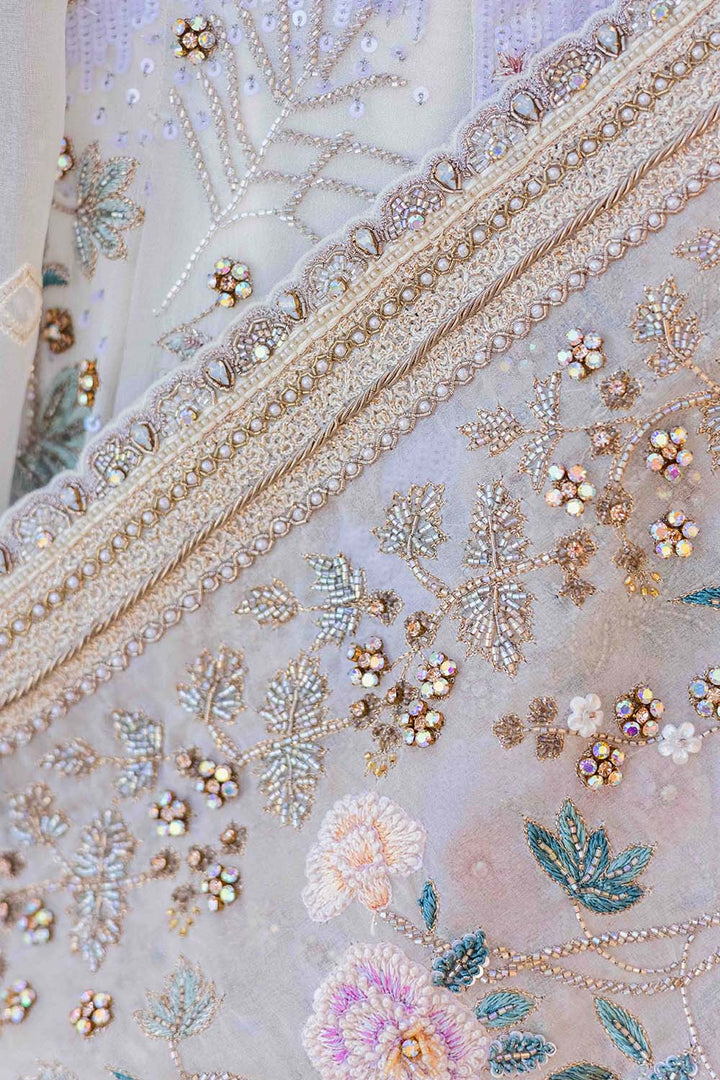 Gulbahaar Chikankari Hand Embroidered 12-Kali Lehenga Set