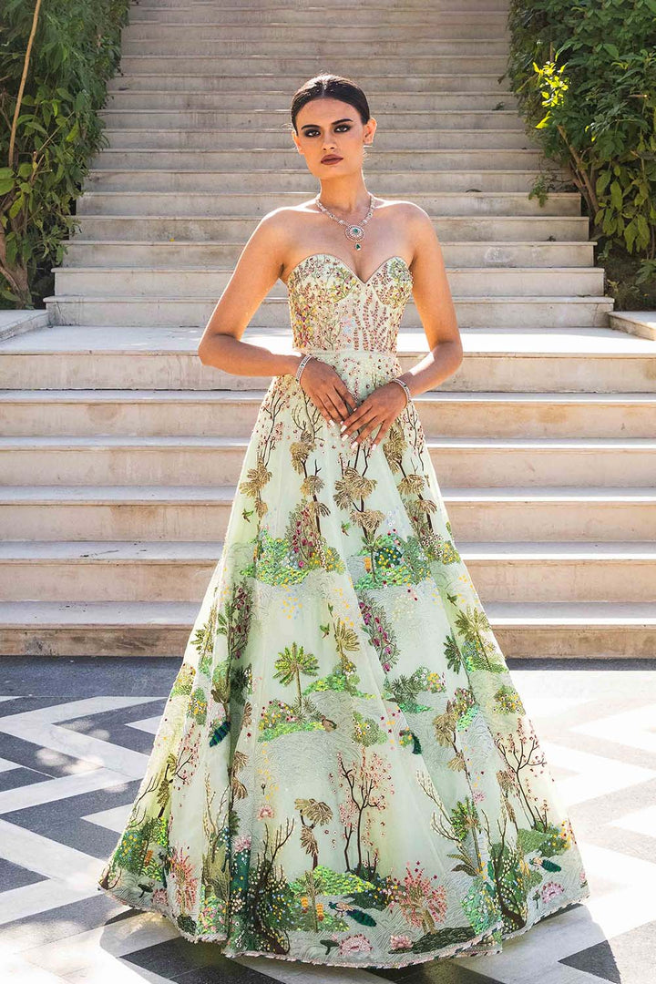 Pichwai Gown Set