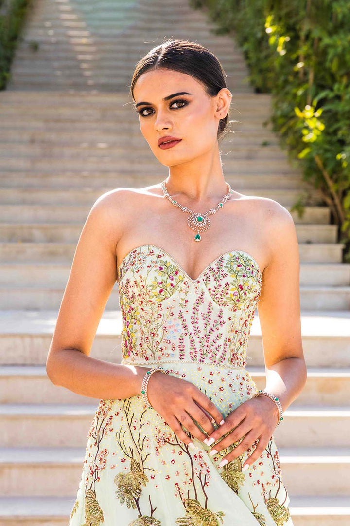 Pichwai Gown Set