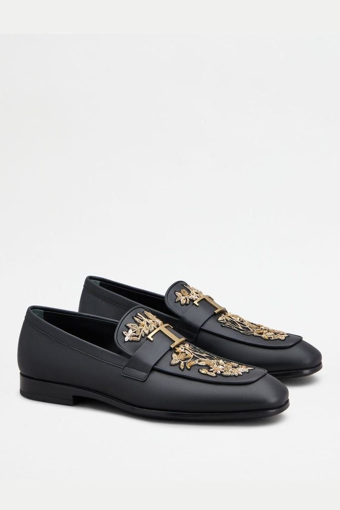 T Timeless Loafers in Leather – Rahul Mishra
