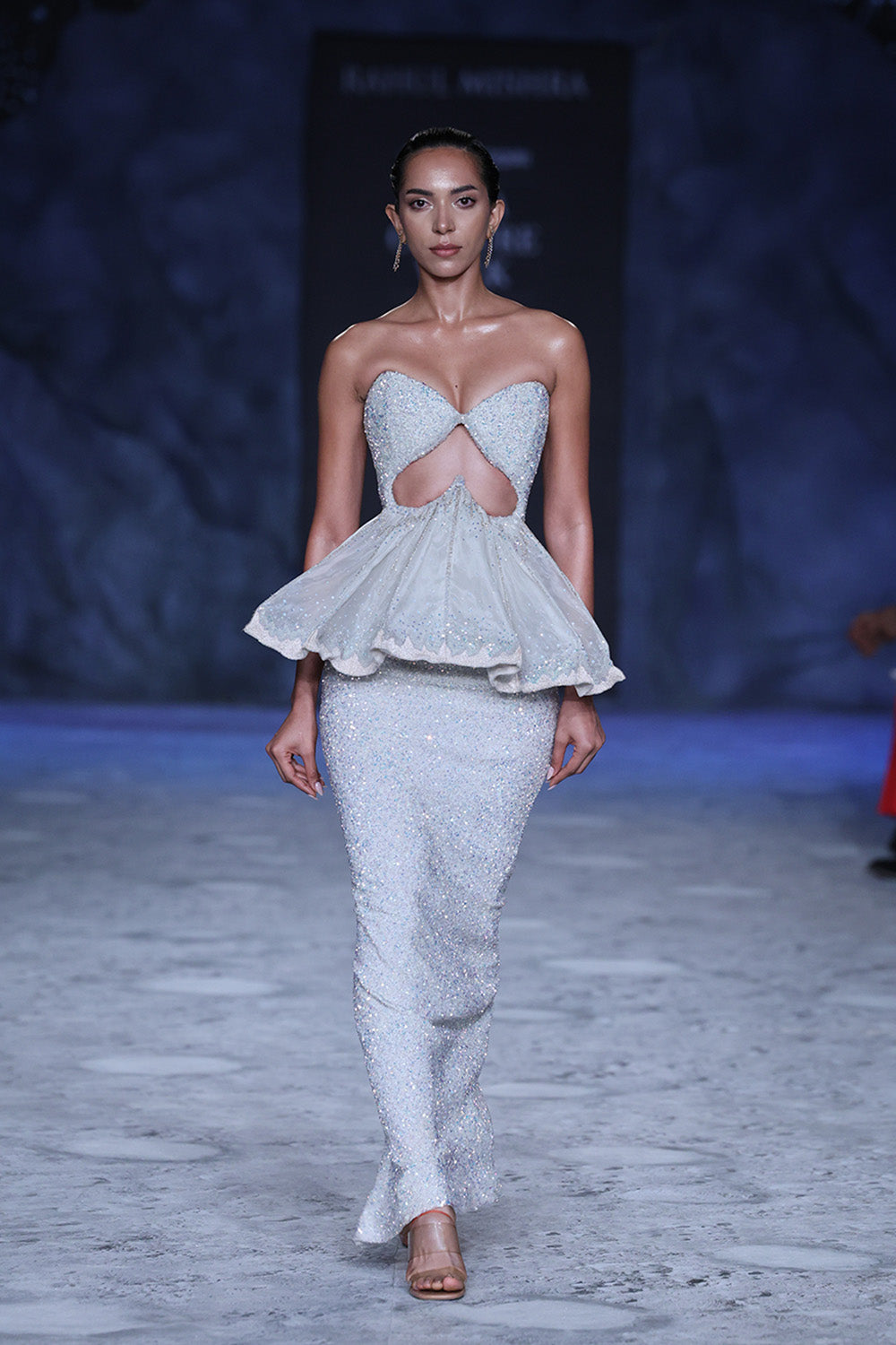Daybreak Silk Organza Dress in Ivory